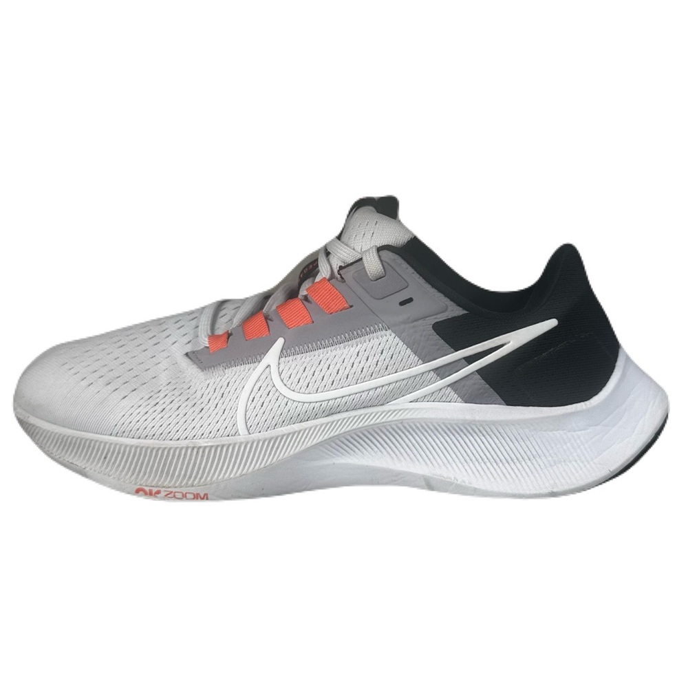 Nike Women's White/Black Running Shoes with Coral Accents